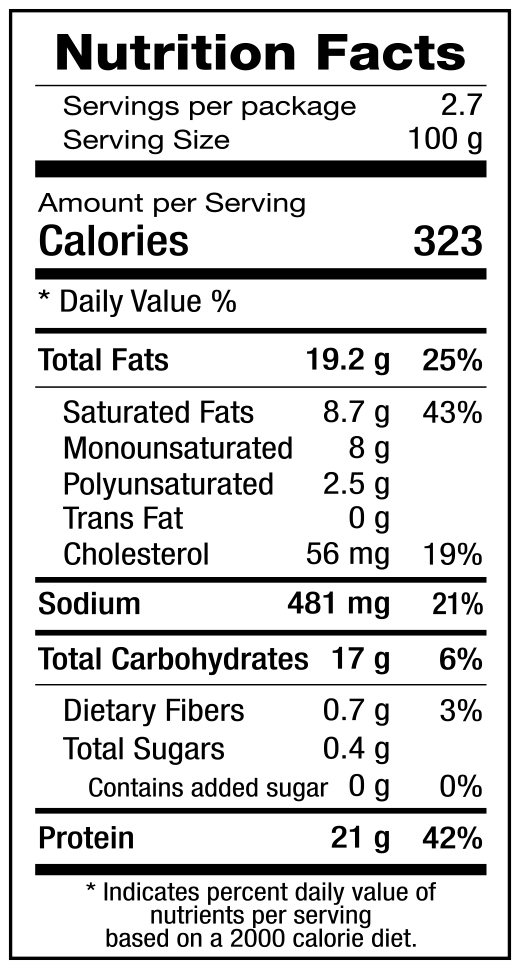 ZING CHICKEN NUGGETS SPICY 270G