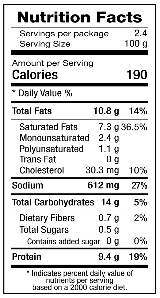 CHEESE SAMOSAS 240G