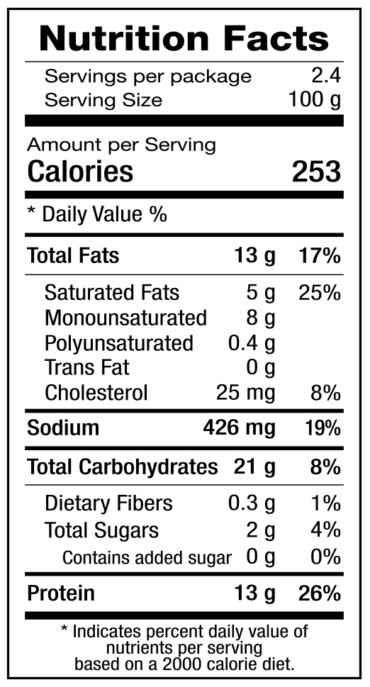 KIRI CHEESE SAMOSA 240G