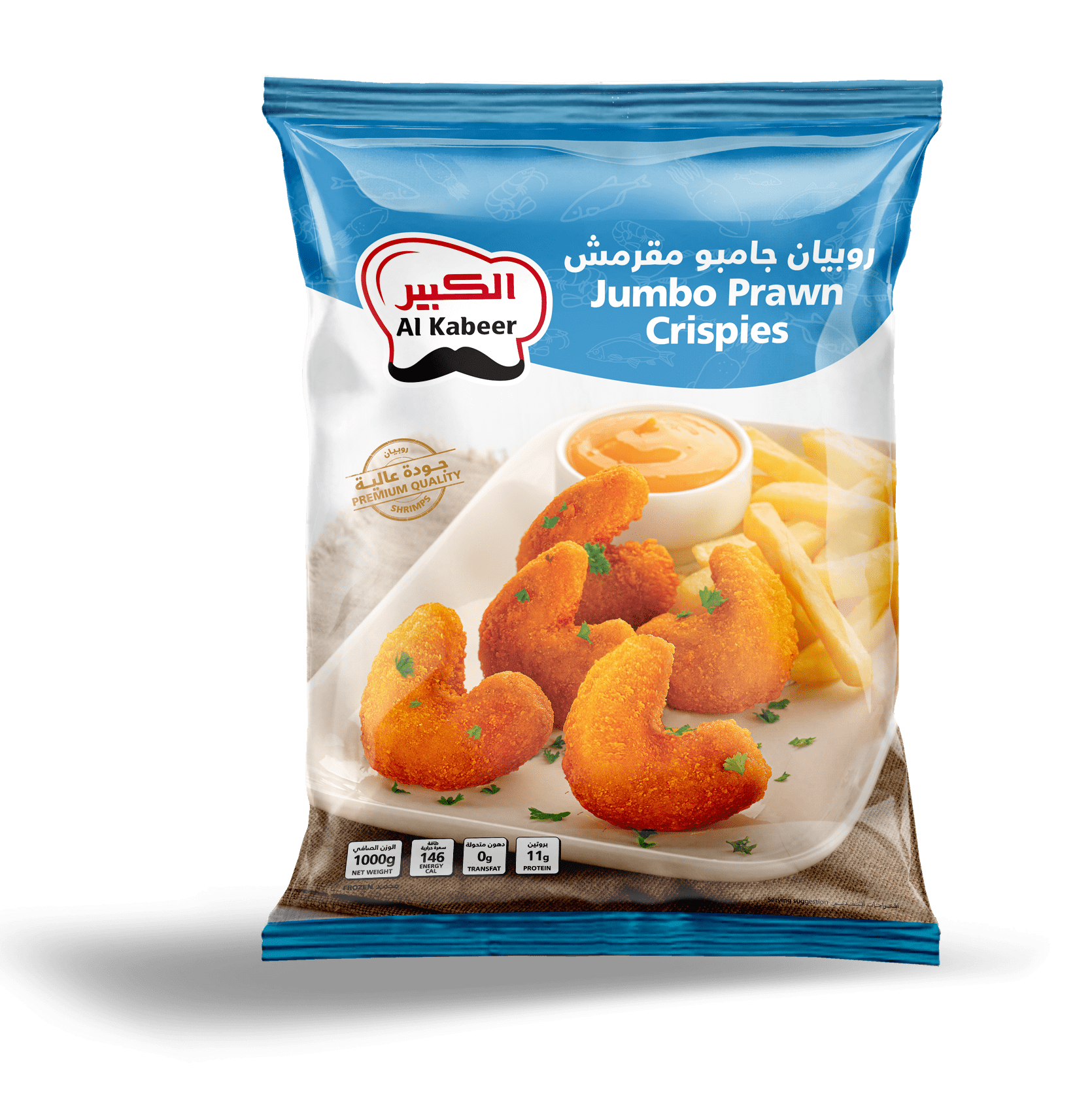 JUMBO PRAWN CRISPIES 1000G