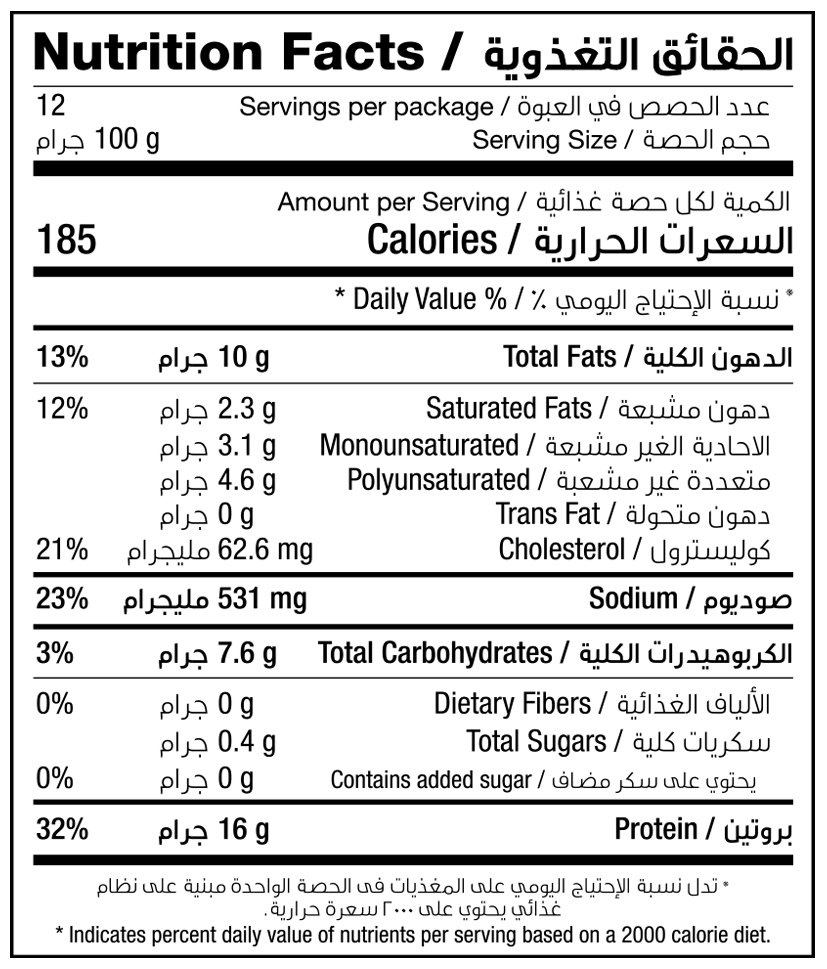 CHICKEN BURGERS 1200G