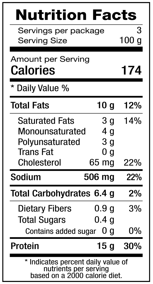 CHICKEN MEAT BALLS 300G