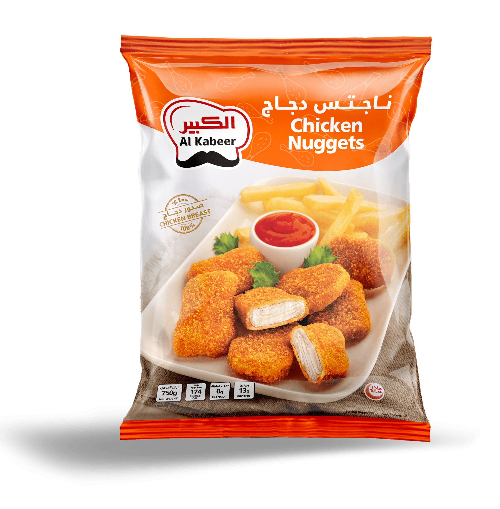 CHICKEN NUGGETS 750G