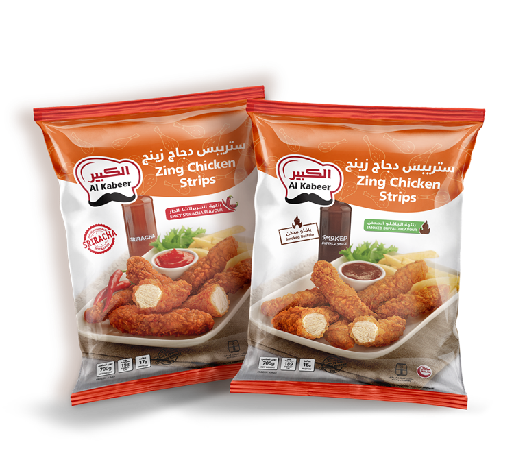 ZING CHICKEN STRIPS SMOKE BUFALLO 700G