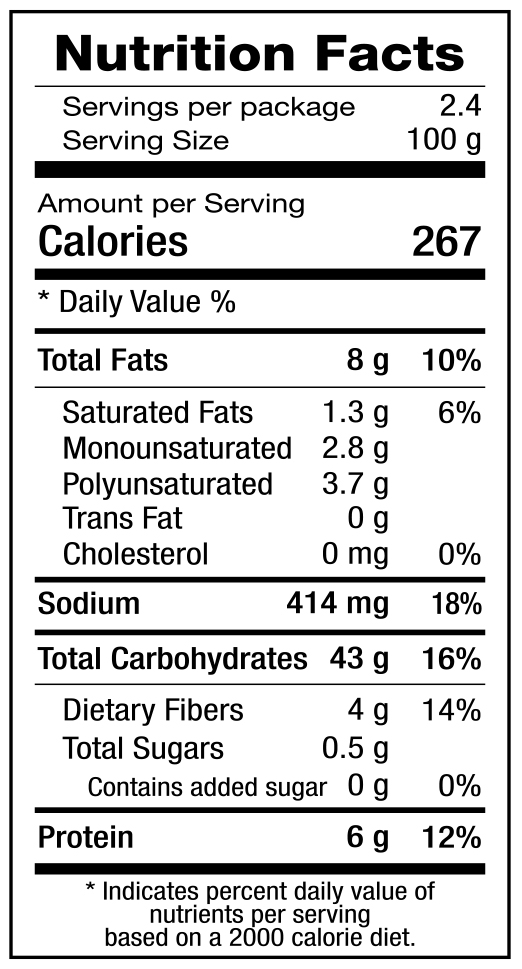 VEGETABLE SAMOSAS 240G