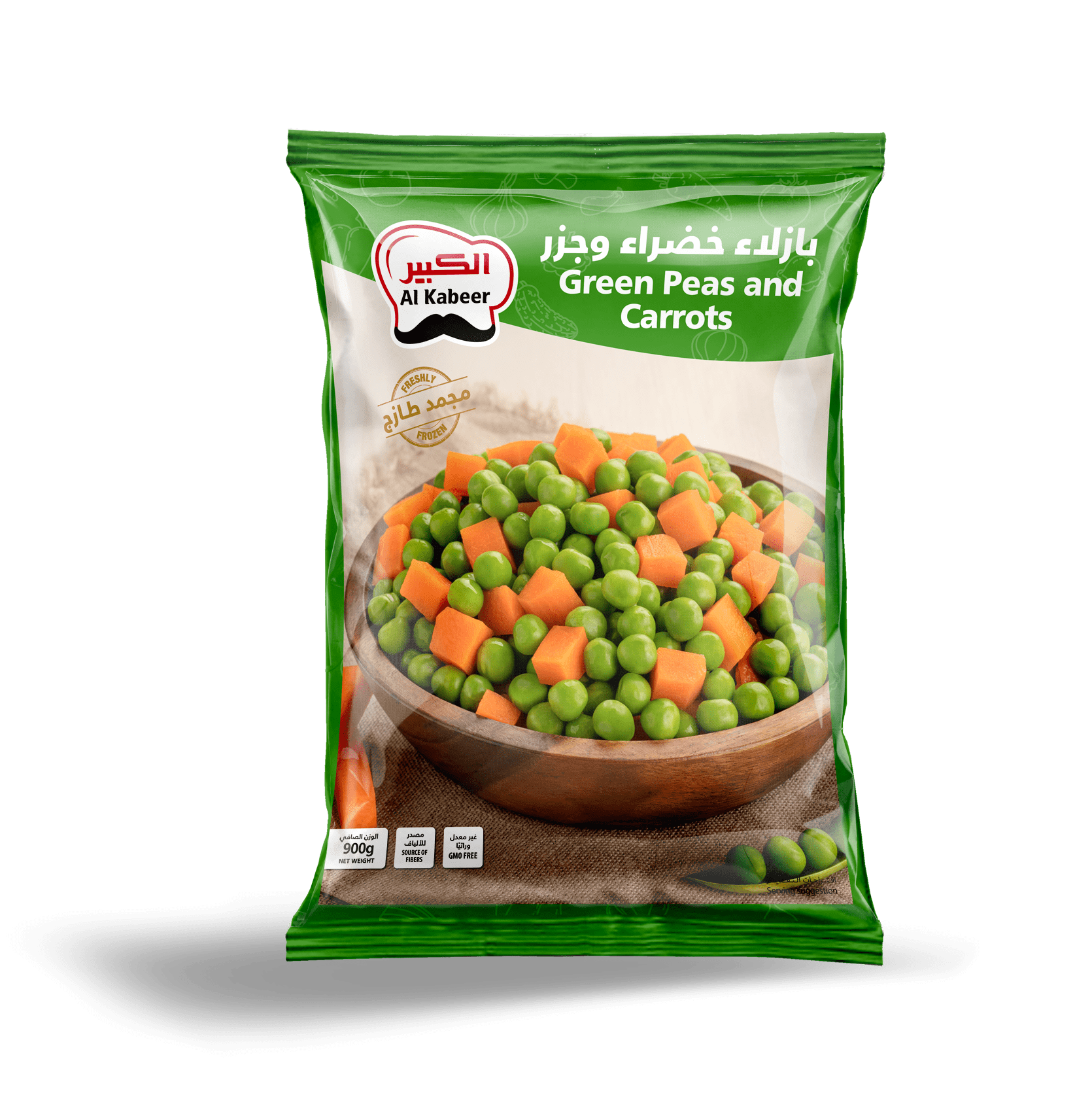 GREEN PEAS AND CARROT 900G