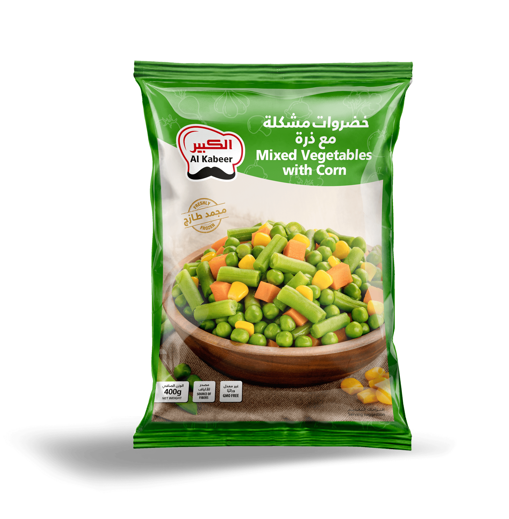 MIXED VEGETABLES WITH CORN 400G