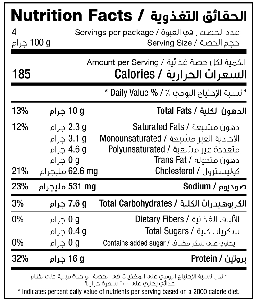 CHICKEN BURGER 400G