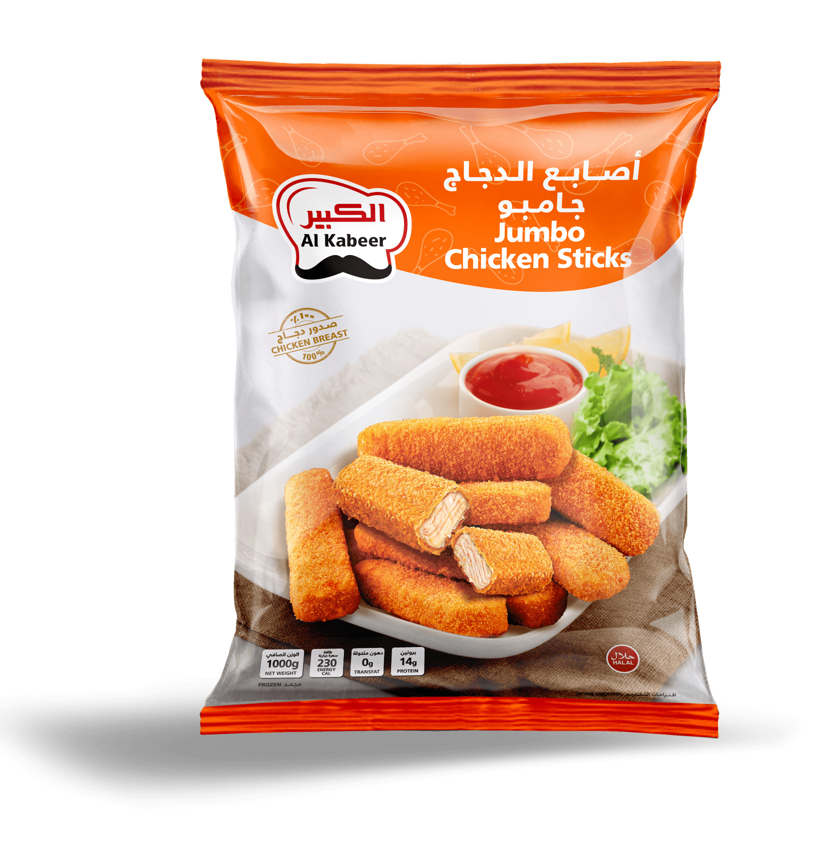 JUMBO CHICKEN STICKS VFC 1000G